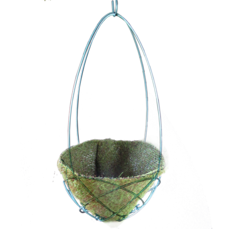 Single Hanging Basket Kit 30cm diameter with matching EAL Liner